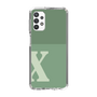 Slim Protection Case［ Original - initial two tone - X green ］