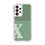Slim Protection Case［ Original - initial two tone - X green ］