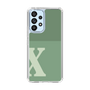 Slim Protection Case［ Original - initial two tone - X green ］