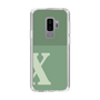 Slim Protection Case［ Original - initial two tone - X green ］