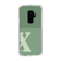 Slim Protection Case［ Original - initial two tone - X green ］