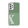 Slim Protection Case［ Original - initial two tone - X green ］