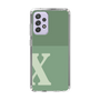 Slim Protection Case［ Original - initial two tone - X green ］