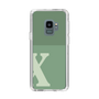Slim Protection Case［ Original - initial two tone - X green ］
