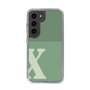 Slim Protection Case［ Original - initial two tone - X green ］