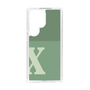 Slim Protection Case［ Original - initial two tone - X green ］