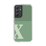 Slim Protection Case［ Original - initial two tone - X green ］