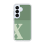 Slim Protection Case［ Original - initial two tone - X green ］