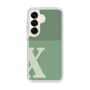 Slim Protection Case［ Original - initial two tone - X green ］