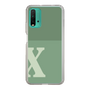 Slim Protection Case［ Original - initial two tone - X green ］