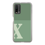 Slim Protection Case［ Original - initial two tone - X green ］