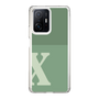 Slim Protection Case［ Original - initial two tone - X green ］