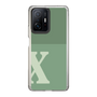 Slim Protection Case［ Original - initial two tone - X green ］