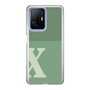 Slim Protection Case［ Original - initial two tone - X green ］