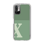 Slim Protection Case［ Original - initial two tone - X green ］