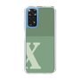 Slim Protection Case［ Original - initial two tone - X green ］