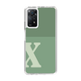 Slim Protection Case［ Original - initial two tone - X green ］
