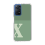 Slim Protection Case［ Original - initial two tone - X green ］