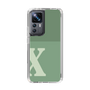 Slim Protection Case［ Original - initial two tone - X green ］