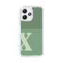 Slim Protection Case［ Original - initial two tone - X green ］