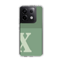 Slim Protection Case［ Original - initial two tone - X green ］