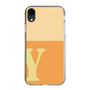 Slim Protection Case［ Original - initial two tone - Y orange ］