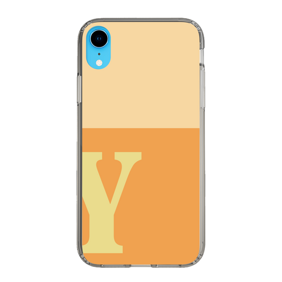Slim Protection Case［ Original - initial two tone - Y orange ］