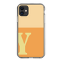 Slim Protection Case［ Original - initial two tone - Y orange ］