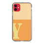 Slim Protection Case［ Original - initial two tone - Y orange ］