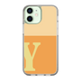 Slim Protection Case［ Original - initial two tone - Y orange ］