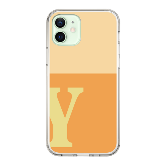 Slim Protection Case［ Original - initial two tone - Y orange ］