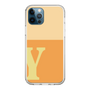 Slim Protection Case［ Original - initial two tone - Y orange ］