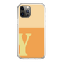 Slim Protection Case［ Original - initial two tone - Y orange ］