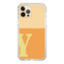 Slim Protection Case［ Original - initial two tone - Y orange ］