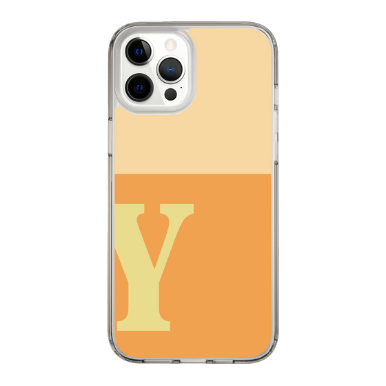 Slim Protection Case［ Original - initial two tone - Y orange ］
