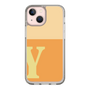 Slim Protection Case［ Original - initial two tone - Y orange ］