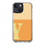 Slim Protection Case［ Original - initial two tone - Y orange ］