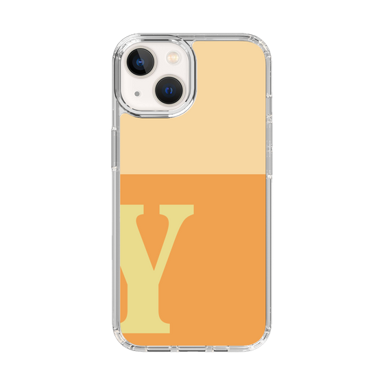 Slim Protection Case［ Original - initial two tone - Y orange ］