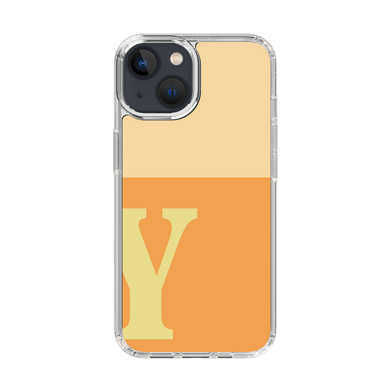 Slim Protection Case［ Original - initial two tone - Y orange ］