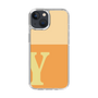 Slim Protection Case［ Original - initial two tone - Y orange ］