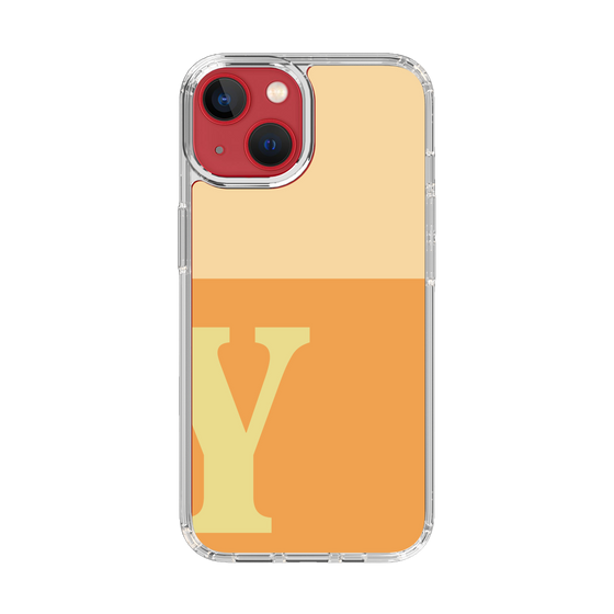 Slim Protection Case［ Original - initial two tone - Y orange ］