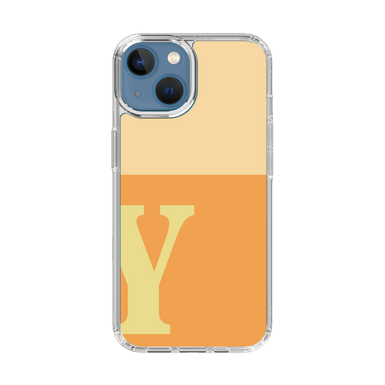 Slim Protection Case［ Original - initial two tone - Y orange ］