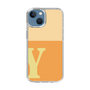 Slim Protection Case［ Original - initial two tone - Y orange ］