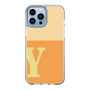 Slim Protection Case［ Original - initial two tone - Y orange ］