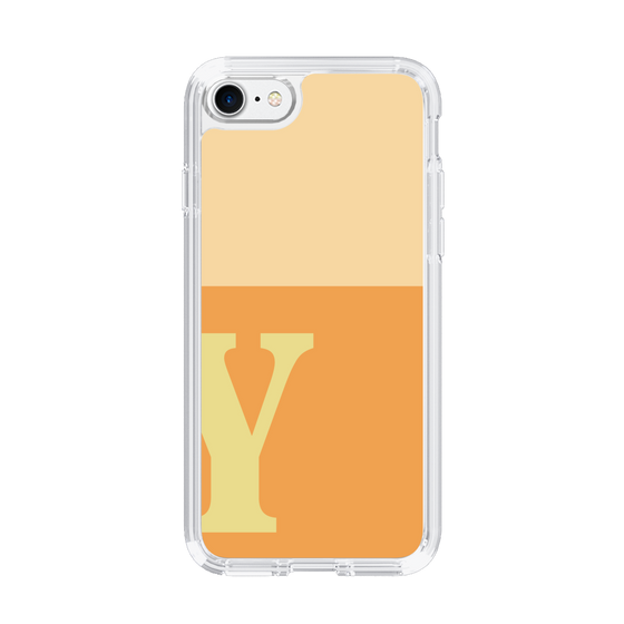 Slim Protection Case［ Original - initial two tone - Y orange ］