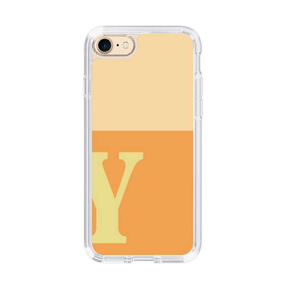 Slim Protection Case［ Original - initial two tone - Y orange ］