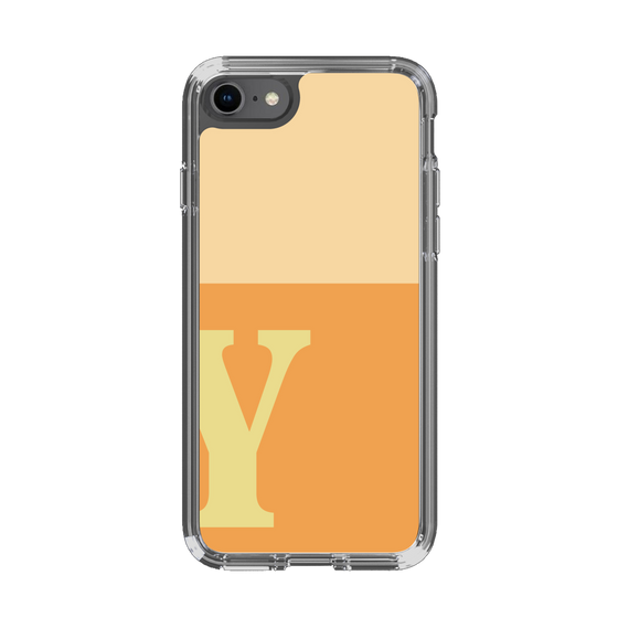 Slim Protection Case［ Original - initial two tone - Y orange ］
