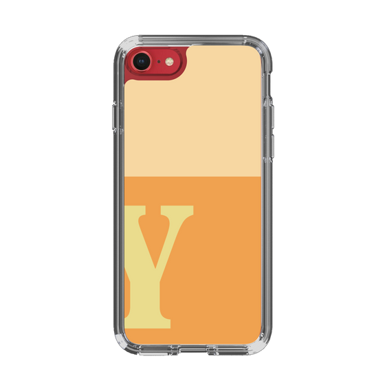 Slim Protection Case［ Original - initial two tone - Y orange ］