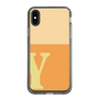 Slim Protection Case［ Original - initial two tone - Y orange ］