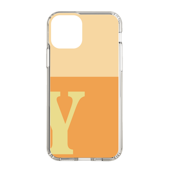 Slim Protection Case［ Original - initial two tone - Y orange ］